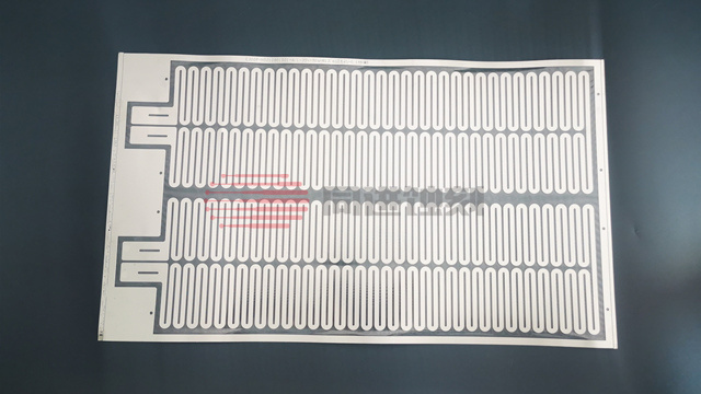 汽車動力電池加熱膜為什么會采用蝕刻工藝加工